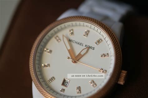 michael kors uhr weiß rose